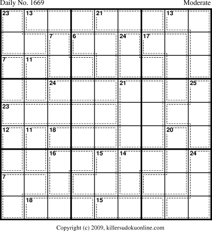 Killer Sudoku for 7/14/2010