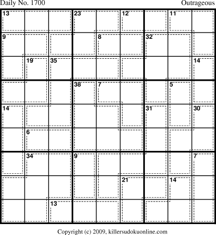 Killer Sudoku for 8/14/2010