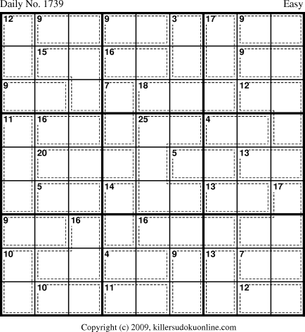 Killer Sudoku for 9/22/2010