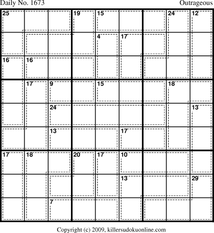 Killer Sudoku for 7/18/2010