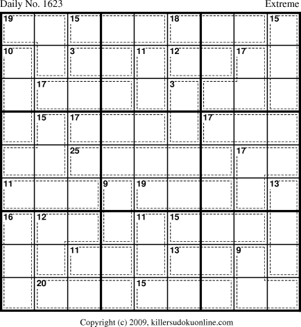 Killer Sudoku for 5/29/2010