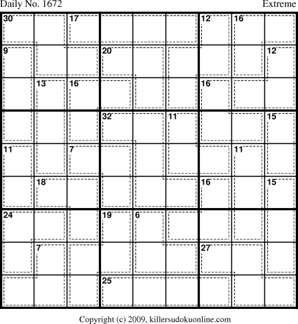 Killer Sudoku for 7/17/2010