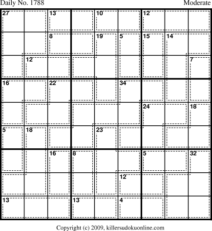Killer Sudoku for 11/10/2010