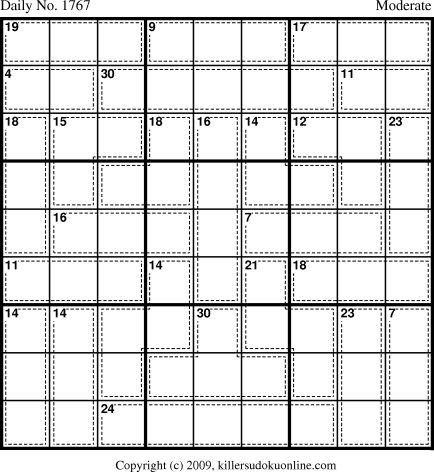 Killer Sudoku for 10/20/2010