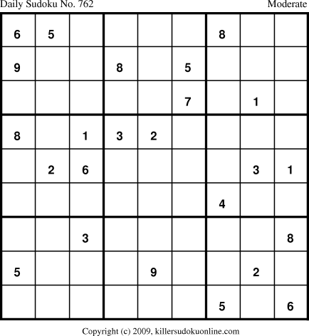 Killer Sudoku for 4/4/2010