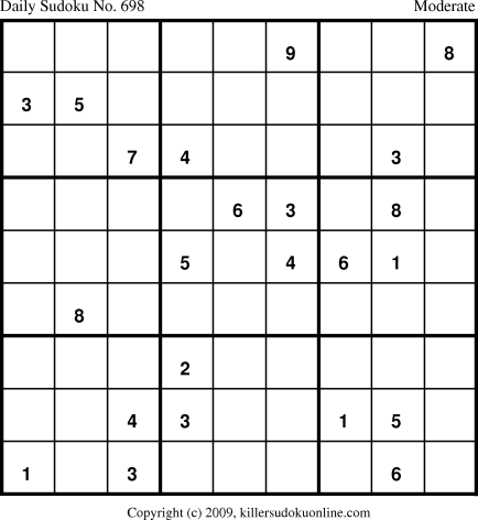 Killer Sudoku for 1/30/2010