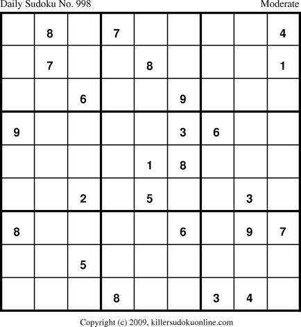 Killer Sudoku for 11/26/2010
