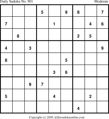 Killer Sudoku for 8/21/2010