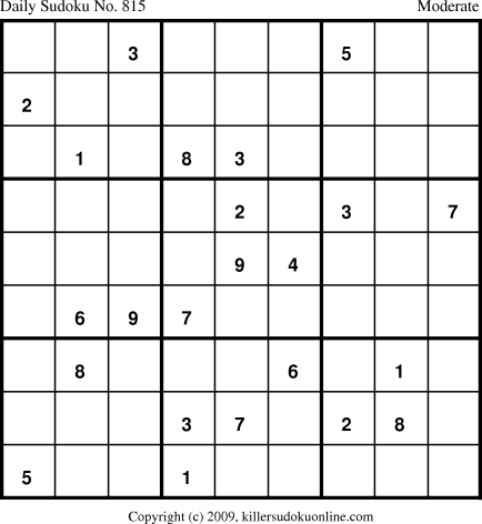 Killer Sudoku for 5/27/2010