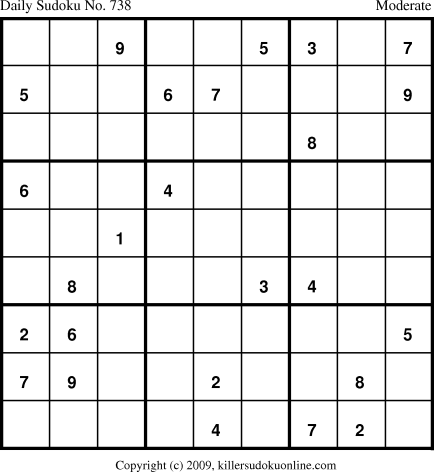 Killer Sudoku for 3/11/2010