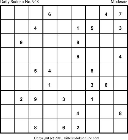 Killer Sudoku for 10/7/2010