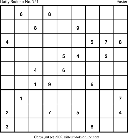 Killer Sudoku for 3/24/2010