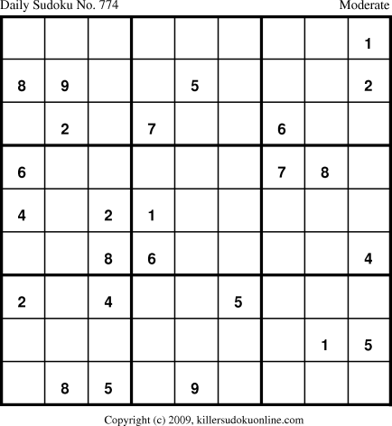 Killer Sudoku for 4/16/2010