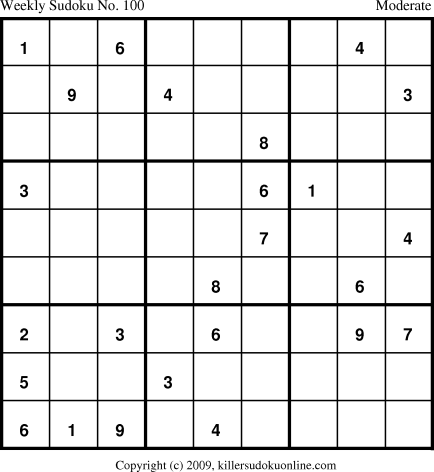 Killer Sudoku for 2/1/2010