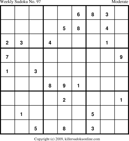 Killer Sudoku for 1/11/2010