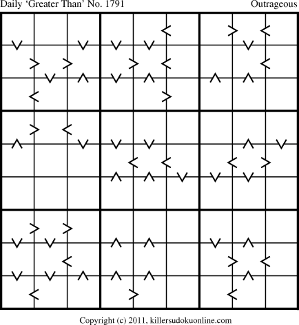 Killer Sudoku for 3/10/2011