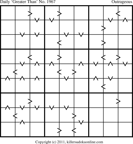 Killer Sudoku for 9/2/2011
