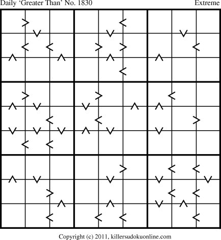 Killer Sudoku for 4/18/2011