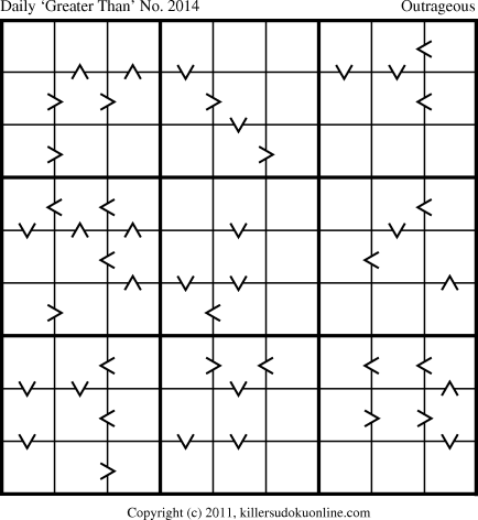 Killer Sudoku for 10/19/2011