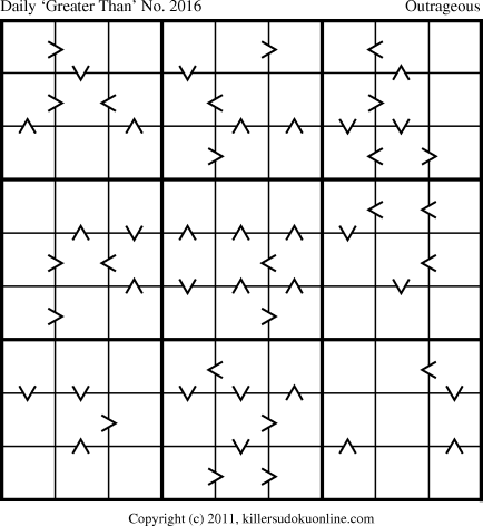 Killer Sudoku for 10/21/2011