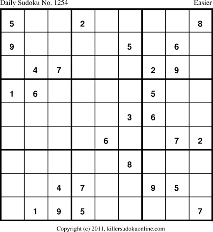 Killer Sudoku for 8/9/2011