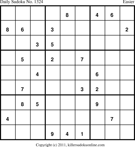 Killer Sudoku for 10/18/2011