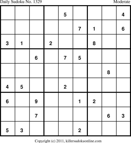 Killer Sudoku for 10/23/2011