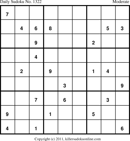 Killer Sudoku for 10/16/2011