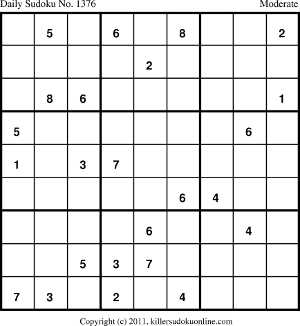 Killer Sudoku for 12/9/2011