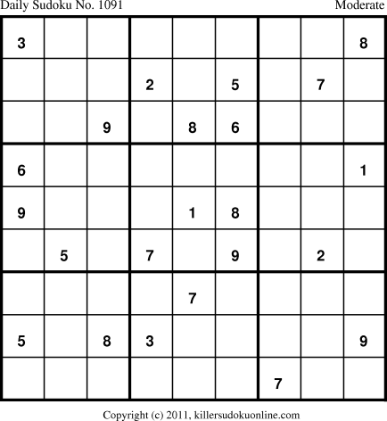 Killer Sudoku for 2/27/2011