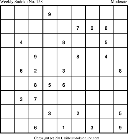Killer Sudoku for 3/14/2011