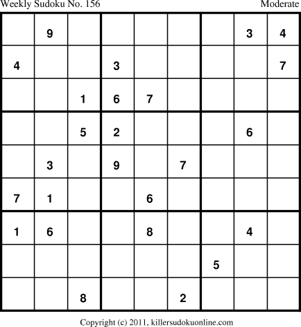 Killer Sudoku for 2/28/2011