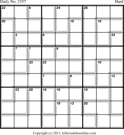Killer Sudoku for 6/1/2012