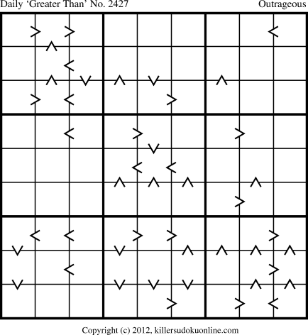 Killer Sudoku for 12/5/2012