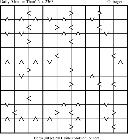 Killer Sudoku for 10/2/2012