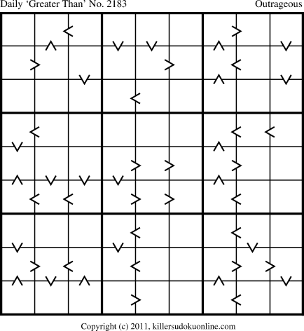 Killer Sudoku for 4/5/2012