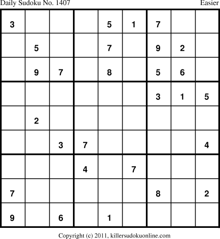 Killer Sudoku for 1/9/2012