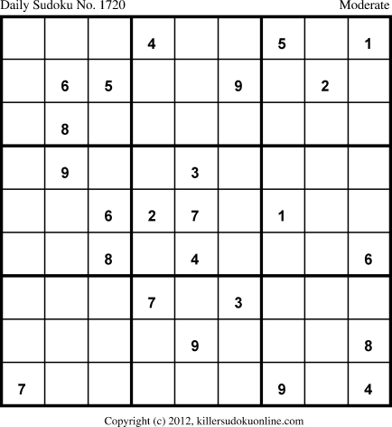 Killer Sudoku for 11/17/2012