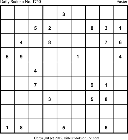 Killer Sudoku for 12/17/2012