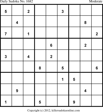 Killer Sudoku for 10/10/2012