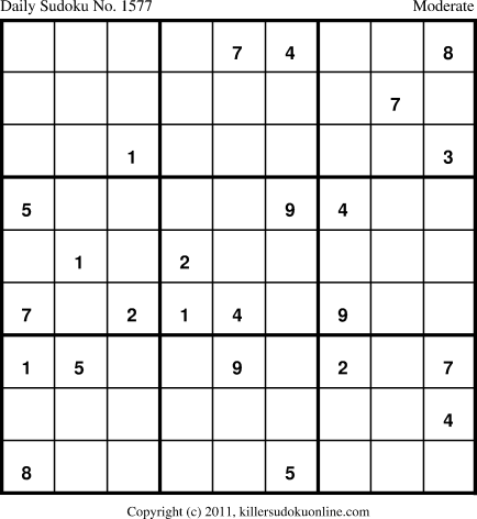 Killer Sudoku for 6/27/2012
