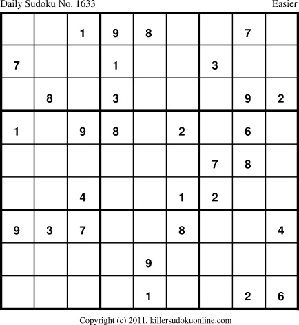 Killer Sudoku for 8/22/2012