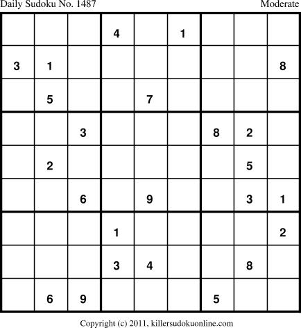 Killer Sudoku for 3/29/2012