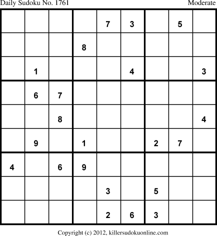 Killer Sudoku for 12/28/2012