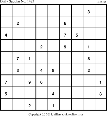 Killer Sudoku for 1/25/2012