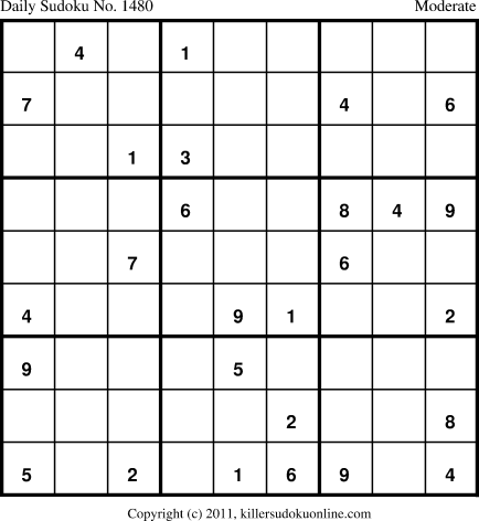 Killer Sudoku for 3/22/2012