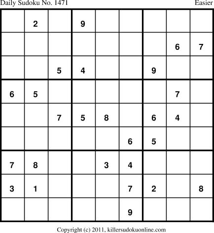Killer Sudoku for 3/13/2012