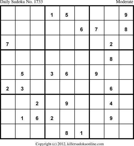 Killer Sudoku for 11/30/2012