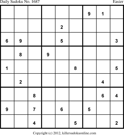 Killer Sudoku for 10/15/2012