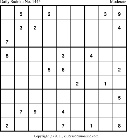 Killer Sudoku for 2/16/2012